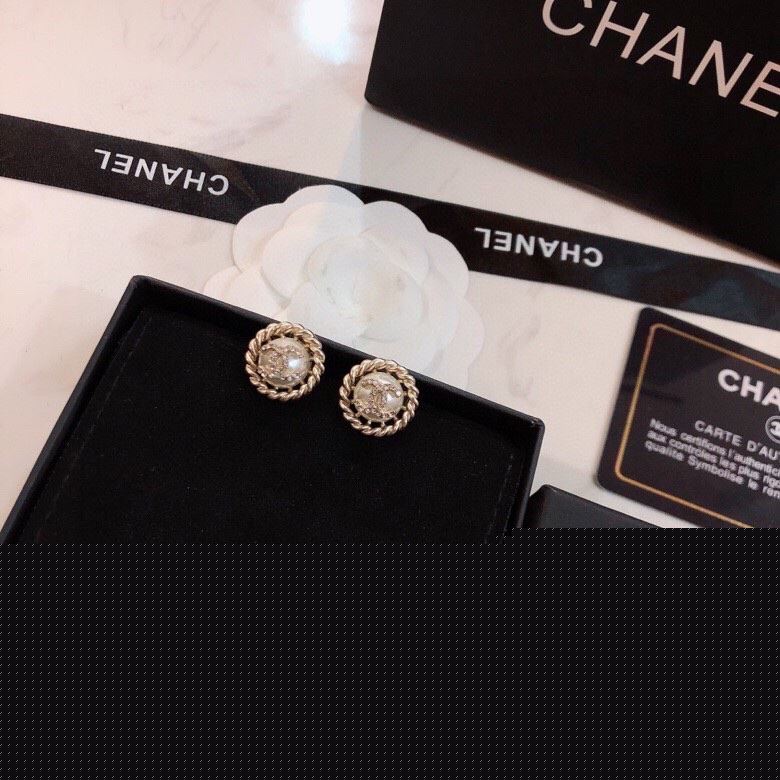 Ch*el earrings